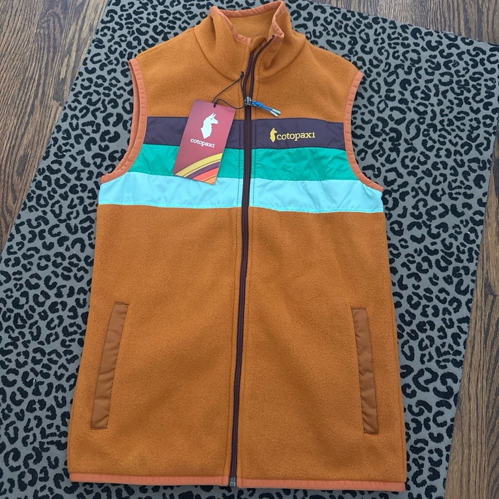 cotopaxi orange with Turquoise and Teal Accent
